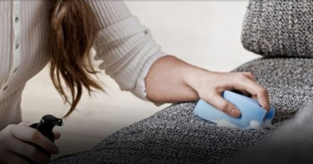 რბილი ავეჯის წმენდა სახლის პირობებში